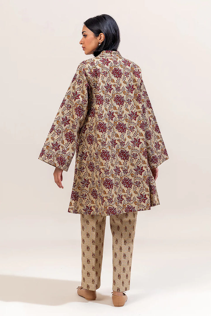2 Piece Printed Khaddar Suit Floral Charm