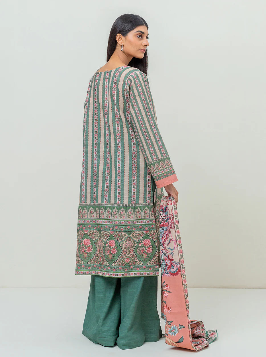 2 Piece Printed Khaddar Suit Lineage Leaf