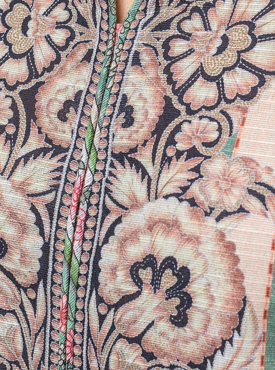 2 Piece Printed Khaddar Suit Lineage Leaf