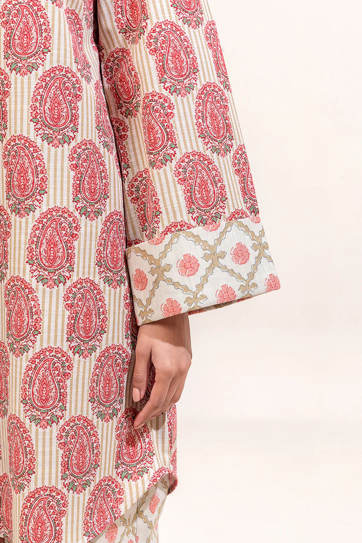 2 Piece Printed Khaddar Suit Majestic Fleck