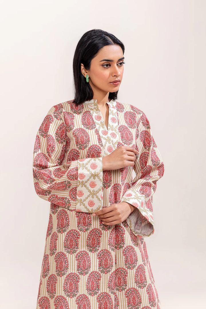 2 Piece Printed Khaddar Suit Majestic Fleck
