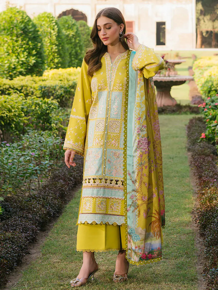 3 PC Karandi 153A Unstiched Suit