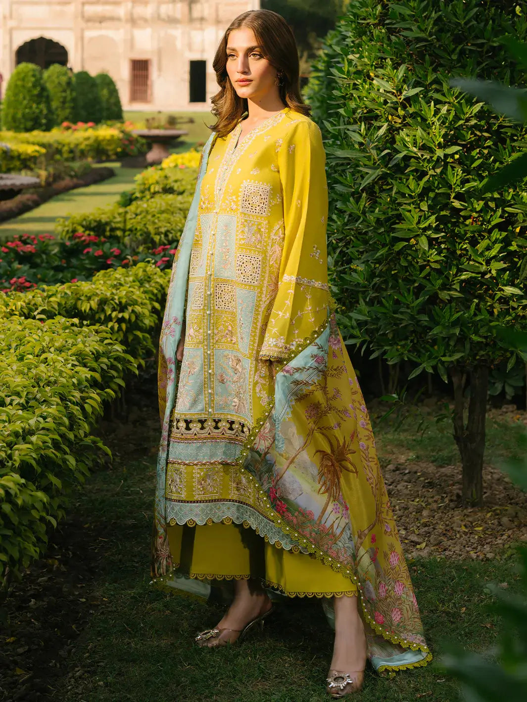 3 PC Karandi 153A Unstiched Suit