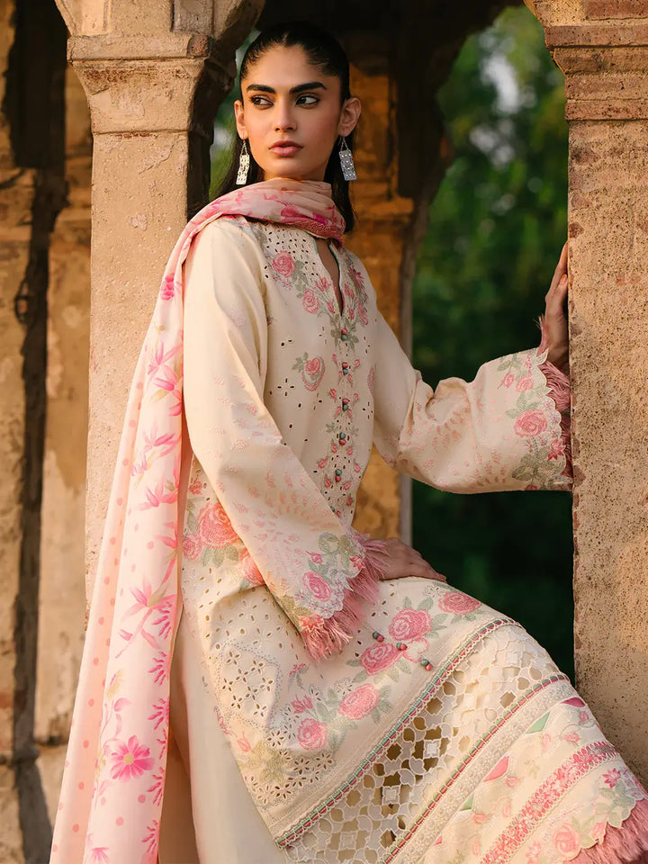 3 PC Karandi 155B Unstitched Suit