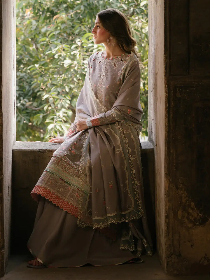 3 PC Karandi 157B Unstitched Suit