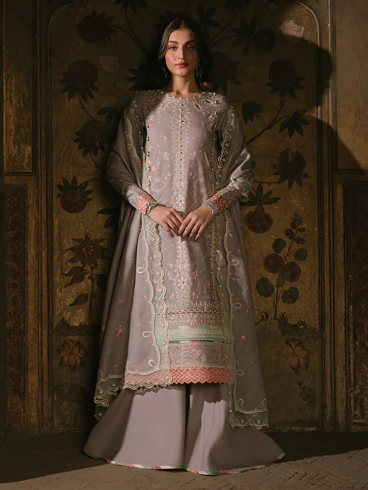 3 PC Karandi 157B Unstitched Suit