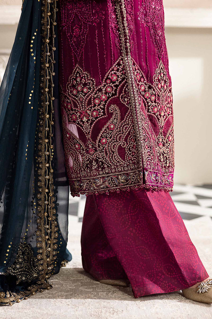 3 Piece Unstitched Embroidered Chiffon Suit – MPC-25-102