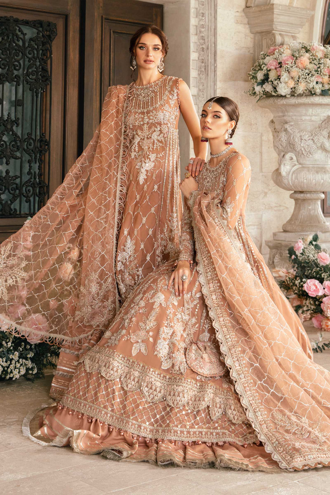 3 Piece Unstitched Embroidered Lawn Suit | BD-2804