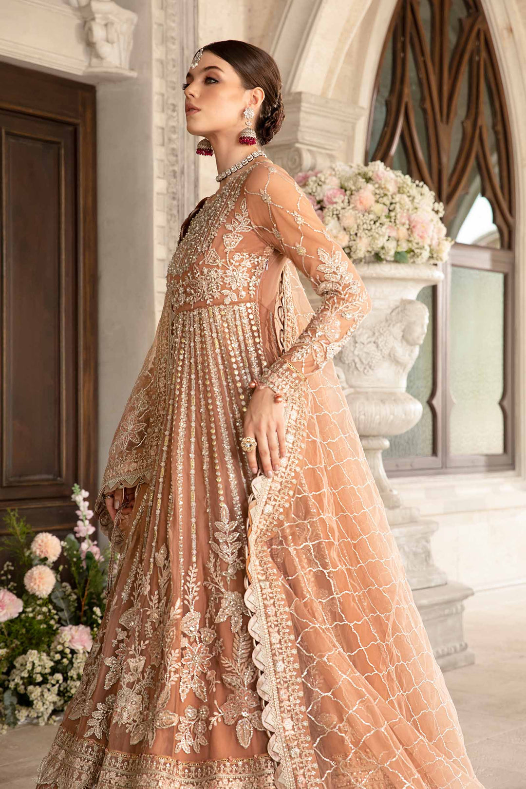 3 Piece Unstitched Embroidered Lawn Suit | BD-2804