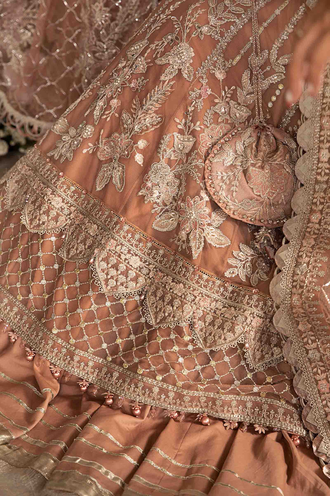 3 Piece Unstitched Embroidered Lawn Suit | BD-2804
