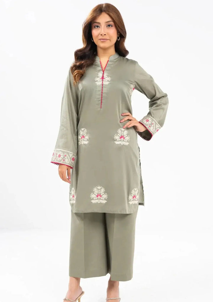 Al Karam Unstitched 24 – FW-56.1-24-L Green