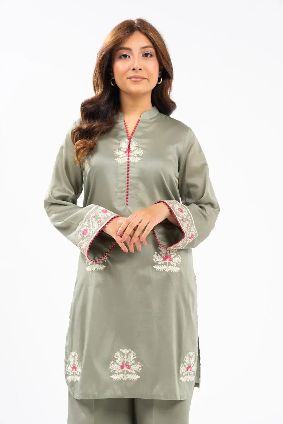 Al Karam Unstitched 24 – FW-56.1-24-L Green