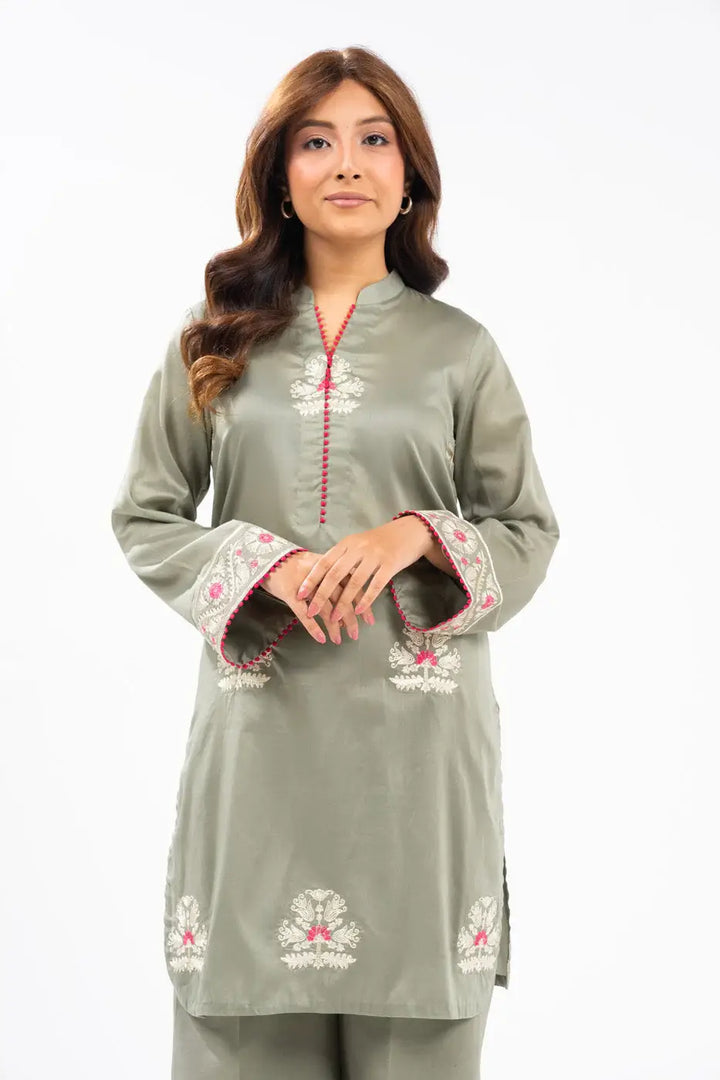 Al Karam Unstitched 24 – FW-56.1-24-L Green