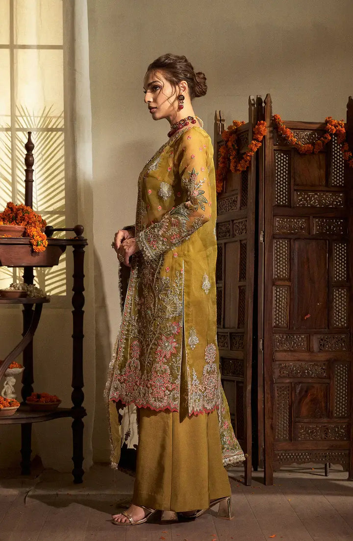 Mehro Maa Amber Embellished Organza Suit