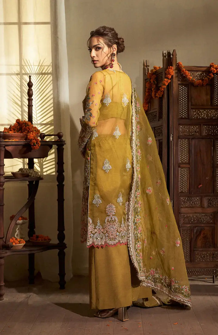 Mehro Maa Amber Embellished Organza Suit