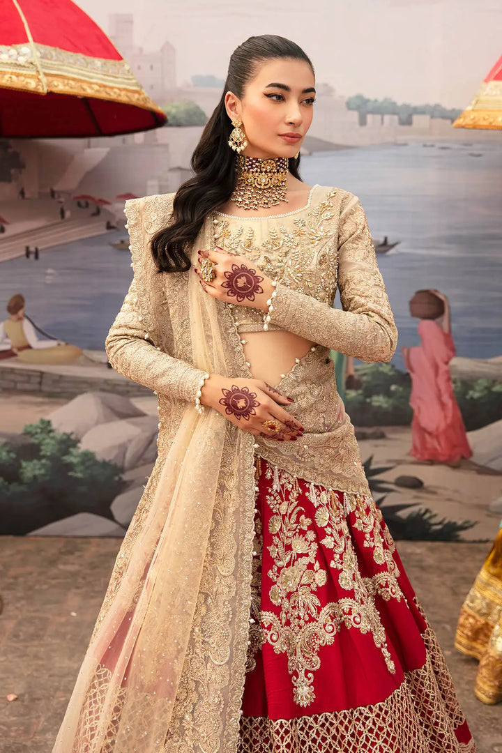 Amber SB-19 Serene Premium Embroidered Kayseria