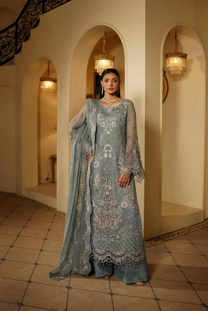 Anaya Embroidered 3-Piece Unstitched Suit
