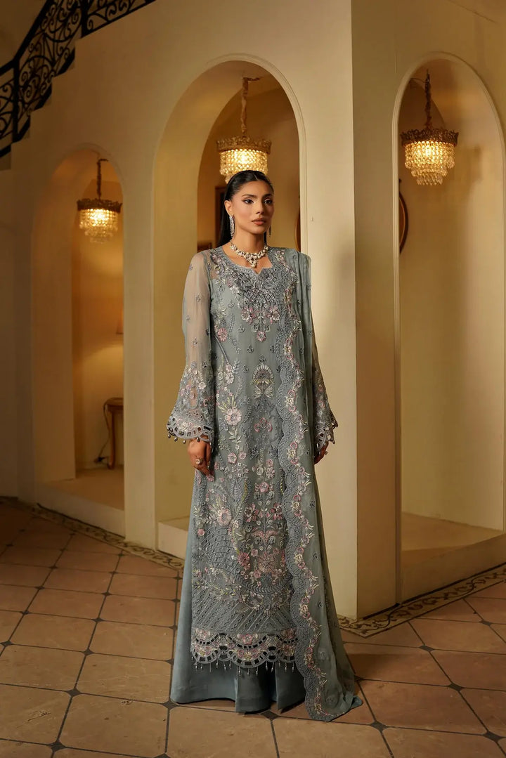 Anaya Embroidered 3-Piece Unstitched Suit