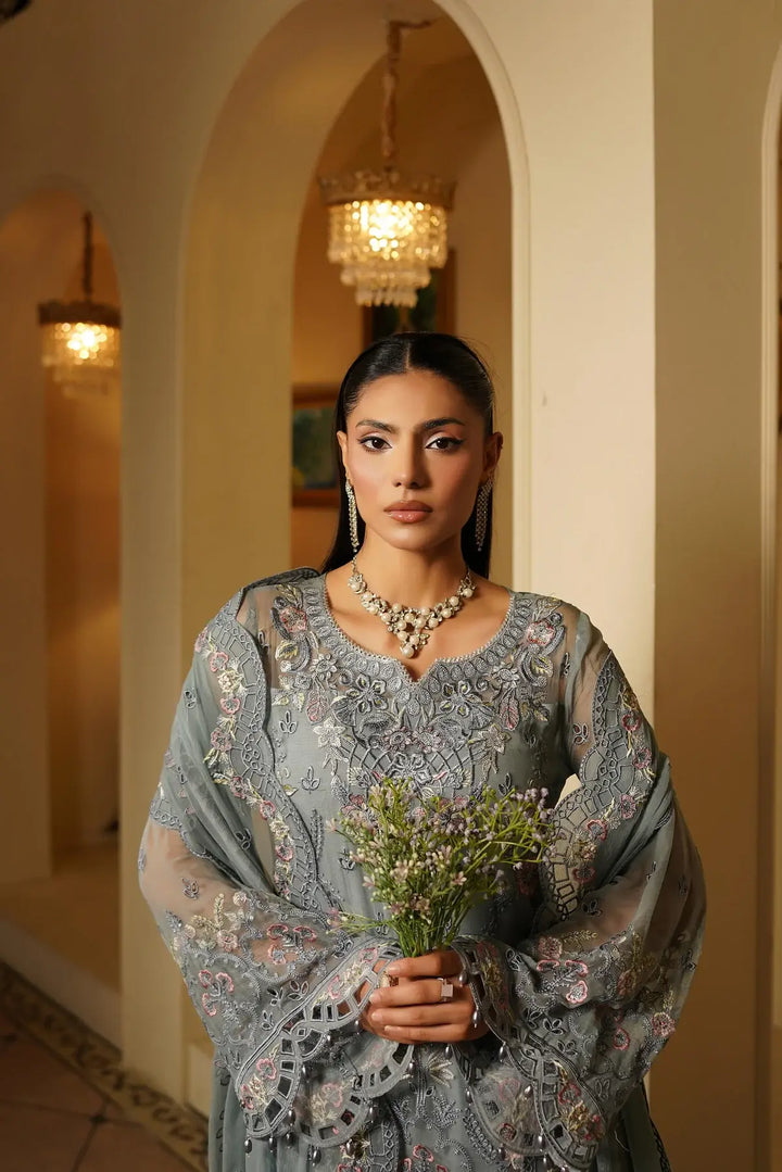 Anaya Embroidered 3-Piece Unstitched Suit