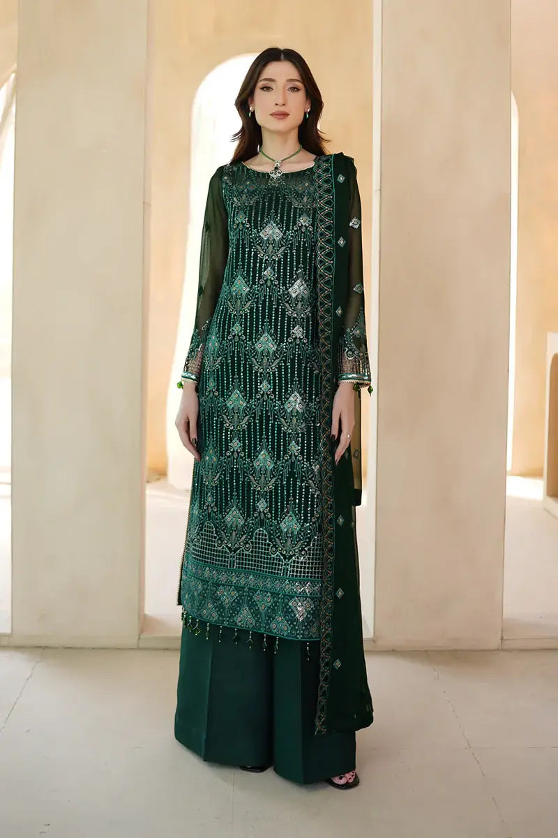 Ayleen Embroidered 3-Piece Unstitched Suit