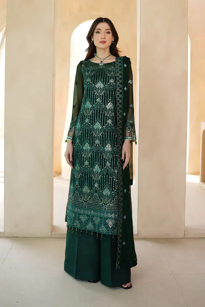 Ayleen Embroidered 3-Piece Unstitched Suit