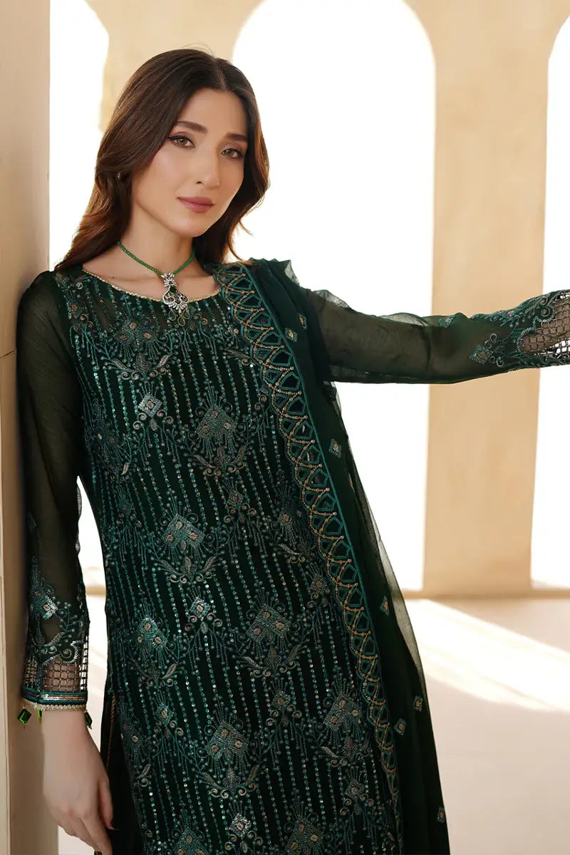 Ayleen Embroidered 3-Piece Unstitched Suit