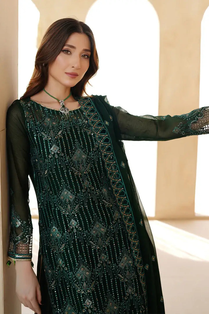 Ayleen Embroidered 3-Piece Unstitched Suit