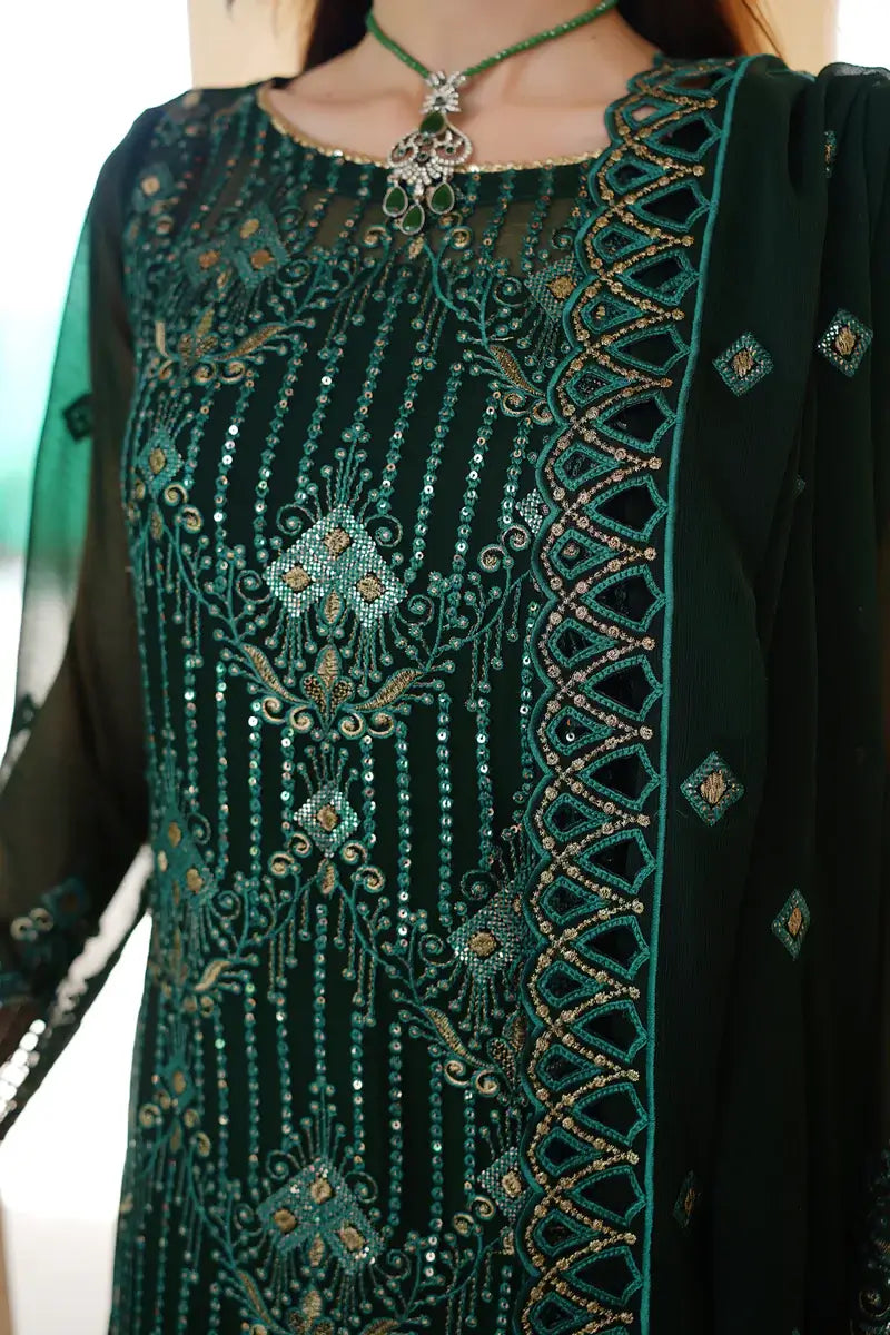 Ayleen Embroidered 3-Piece Unstitched Suit