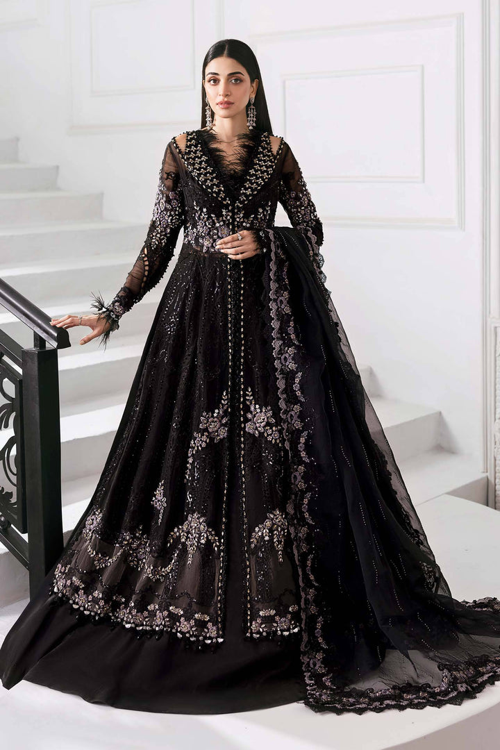 3-Piece Unstitched Embroidered Organza Suit | BD-3004