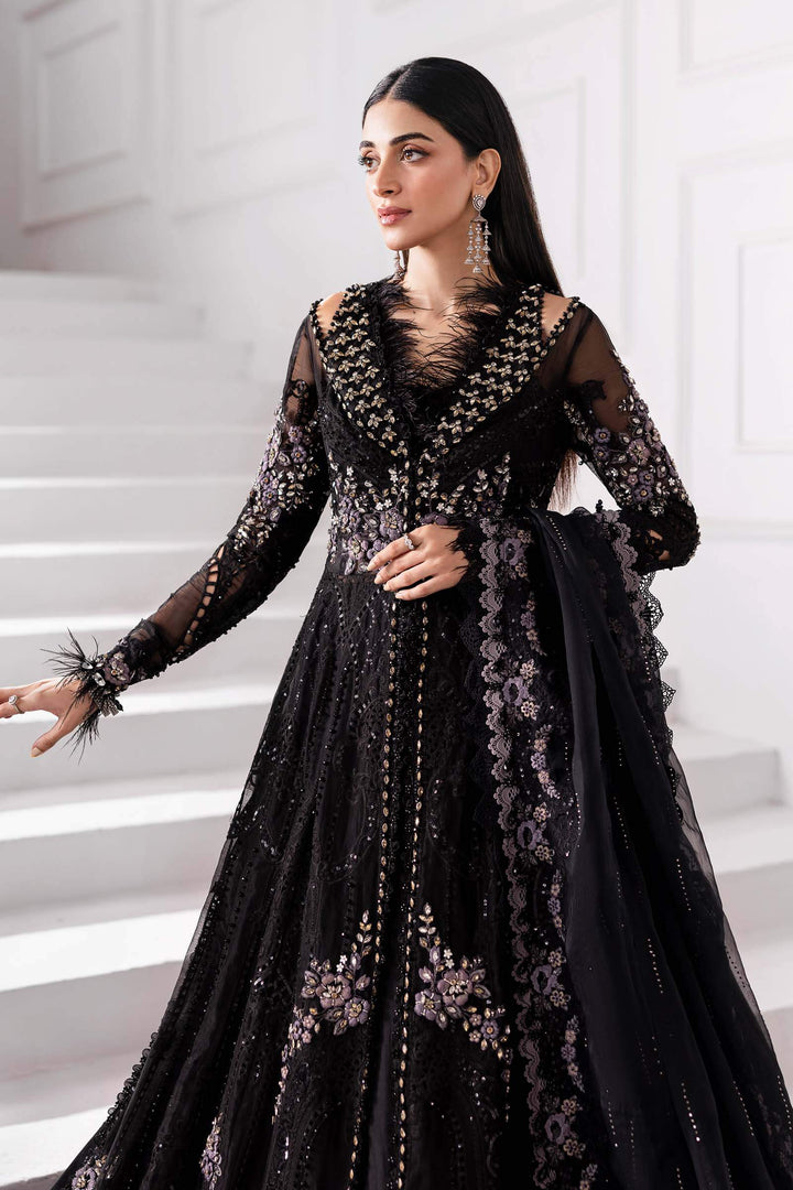 3-Piece Unstitched Embroidered Organza Suit | BD-3004