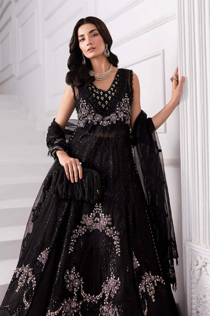 3-Piece Unstitched Embroidered Organza Suit | BD-3004