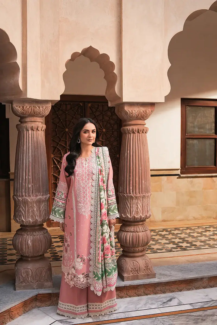 BLUSH By Manara 3-Piece Unstitched Suit