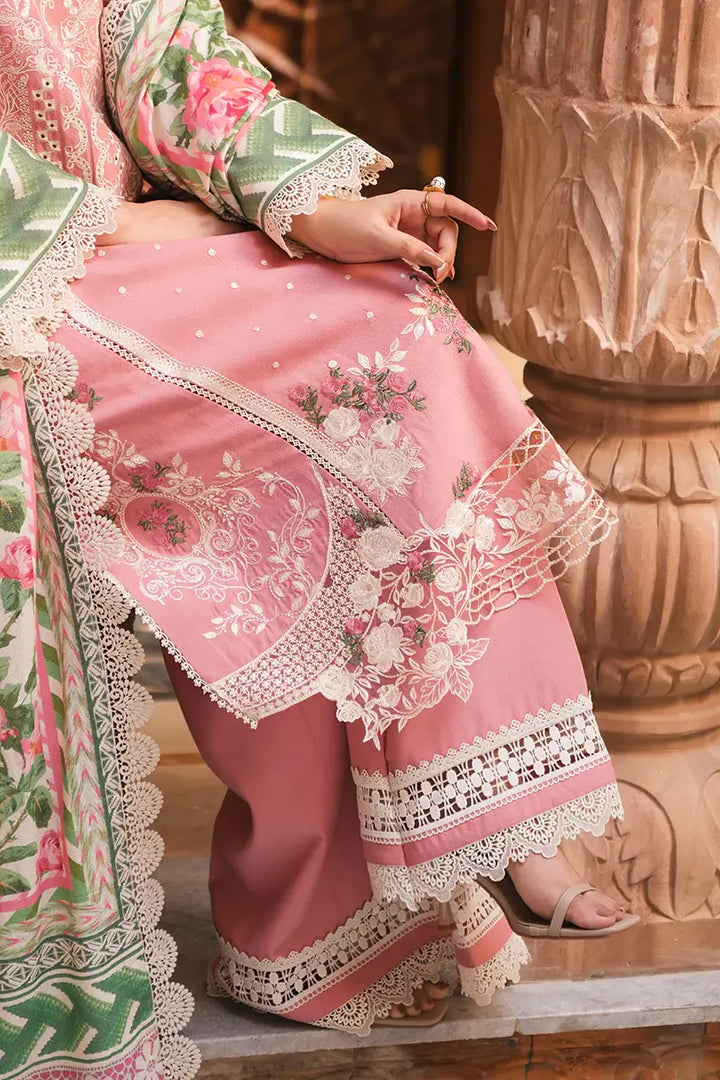 BLUSH By Manara 3-Piece Unstitched Suit