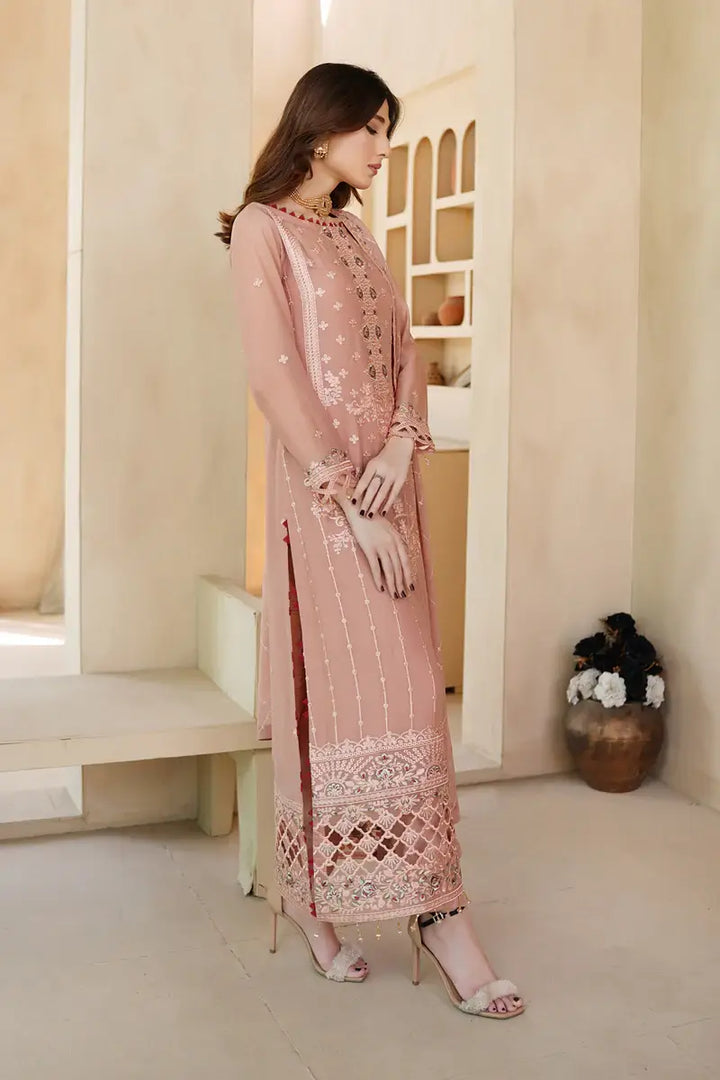 Breeha Embroidered 3-Piece Unstitched Suit