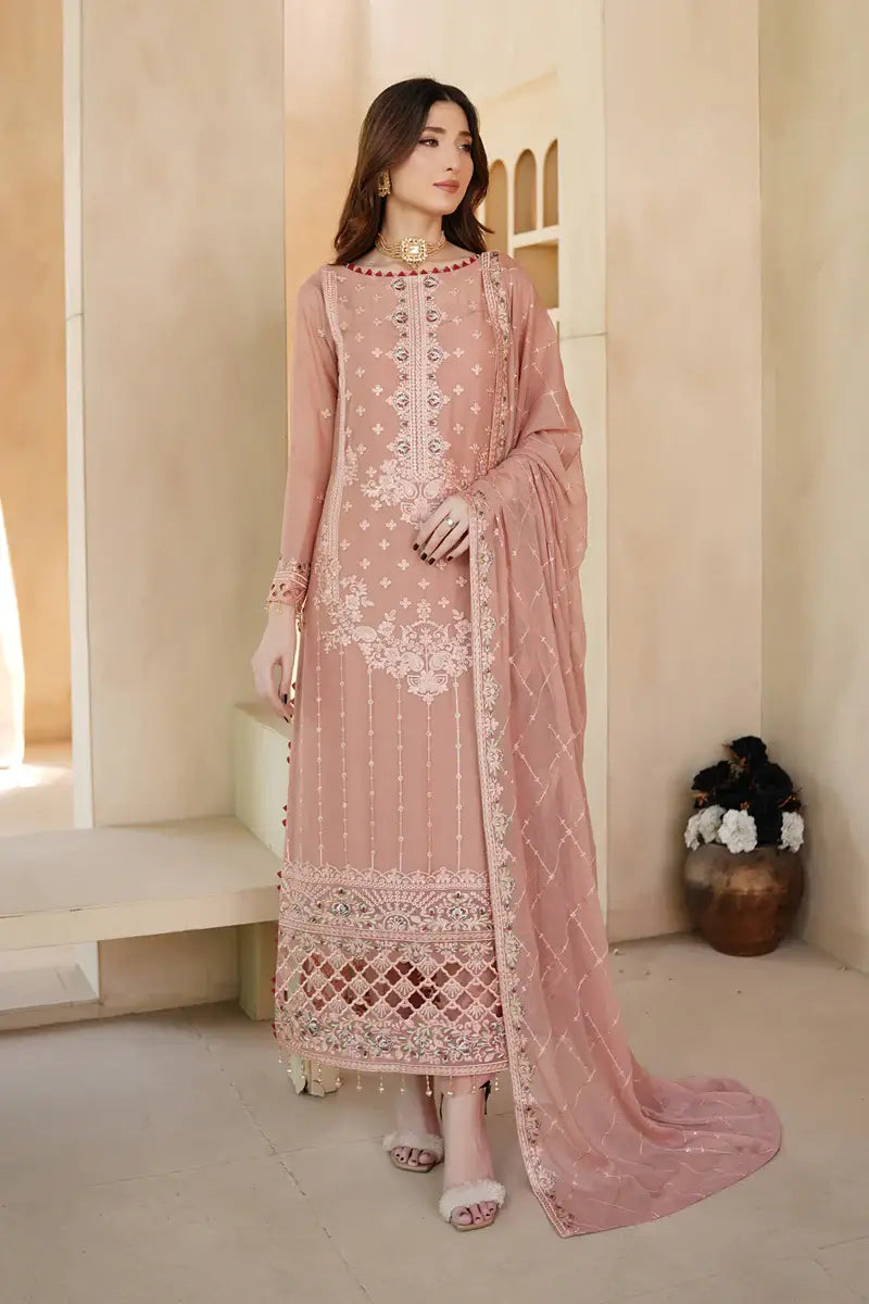 Breeha Embroidered 3-Piece Unstitched Suit