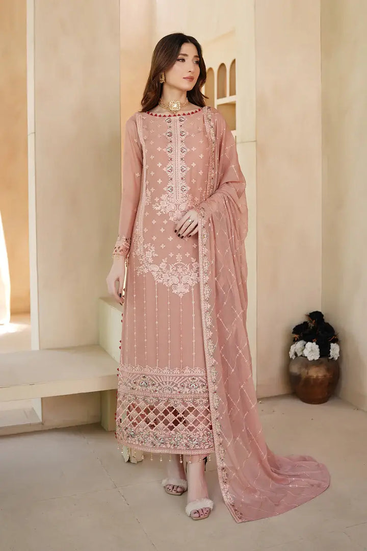 Breeha Embroidered 3-Piece Unstitched Suit