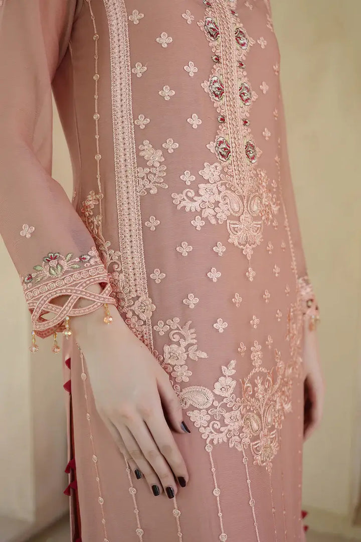 Breeha Embroidered 3-Piece Unstitched Suit