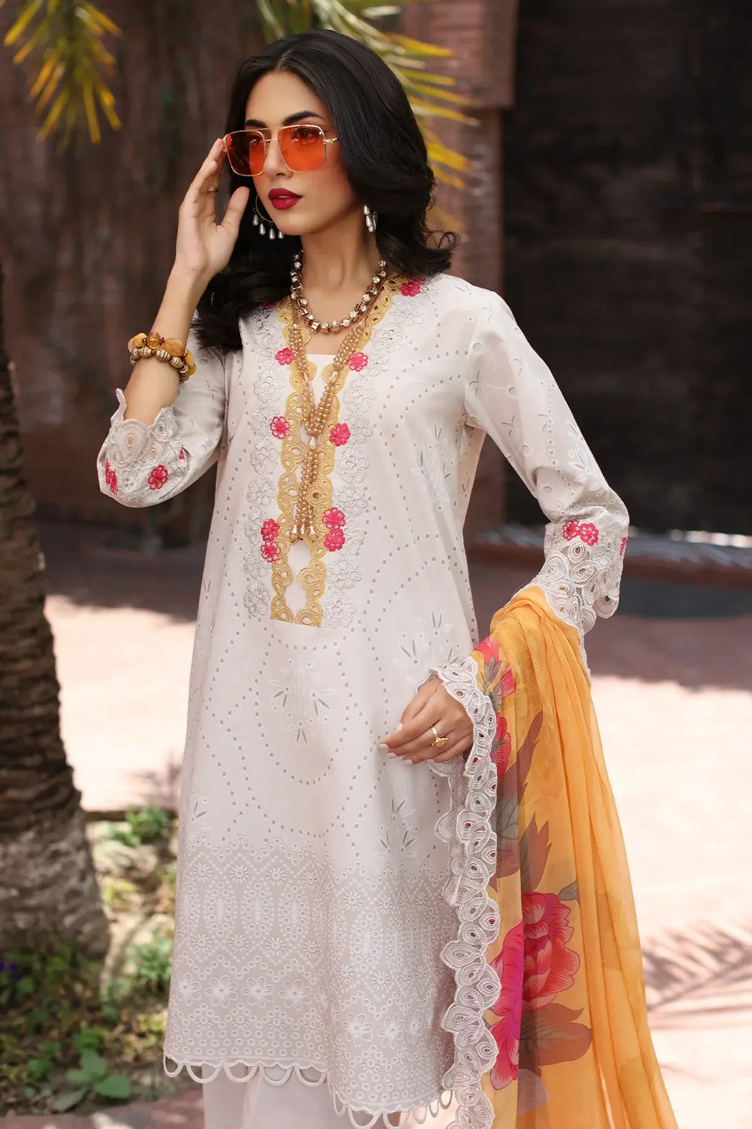3-PC Unstitched Embroidered Lawn COMBINATION Collection CCS-4-20