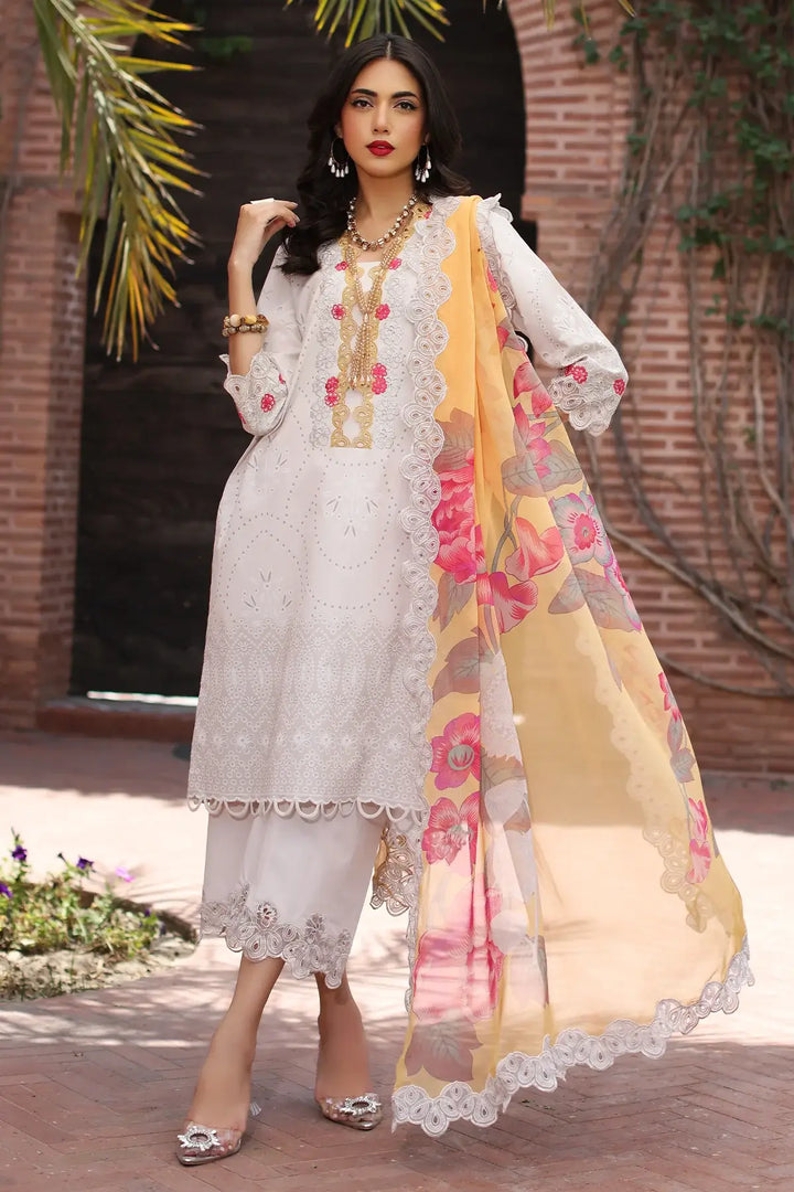 3-PC Unstitched Embroidered Lawn COMBINATION Collection CCS-4-20