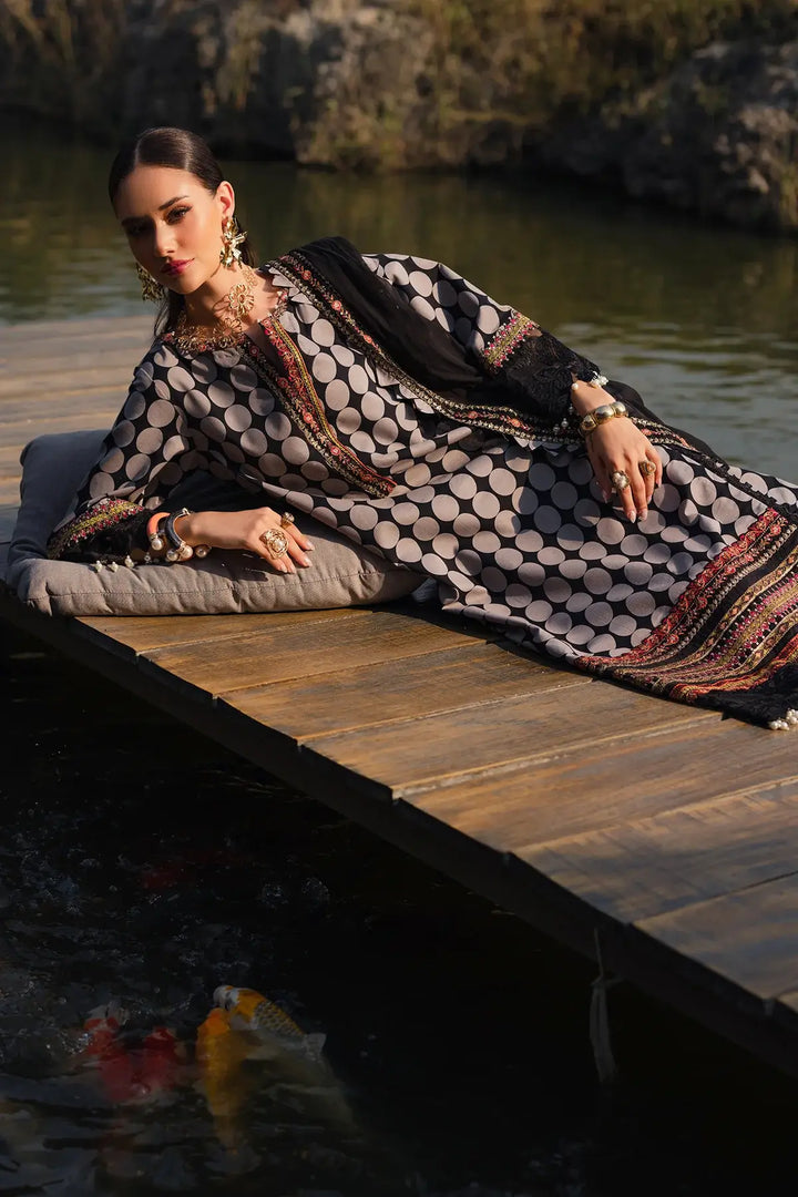 3-PC Festive Edit Lawn QARA Collection CQ5-01