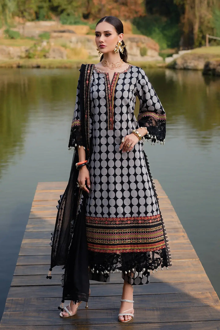 3-PC Festive Edit Lawn QARA Collection CQ5-01