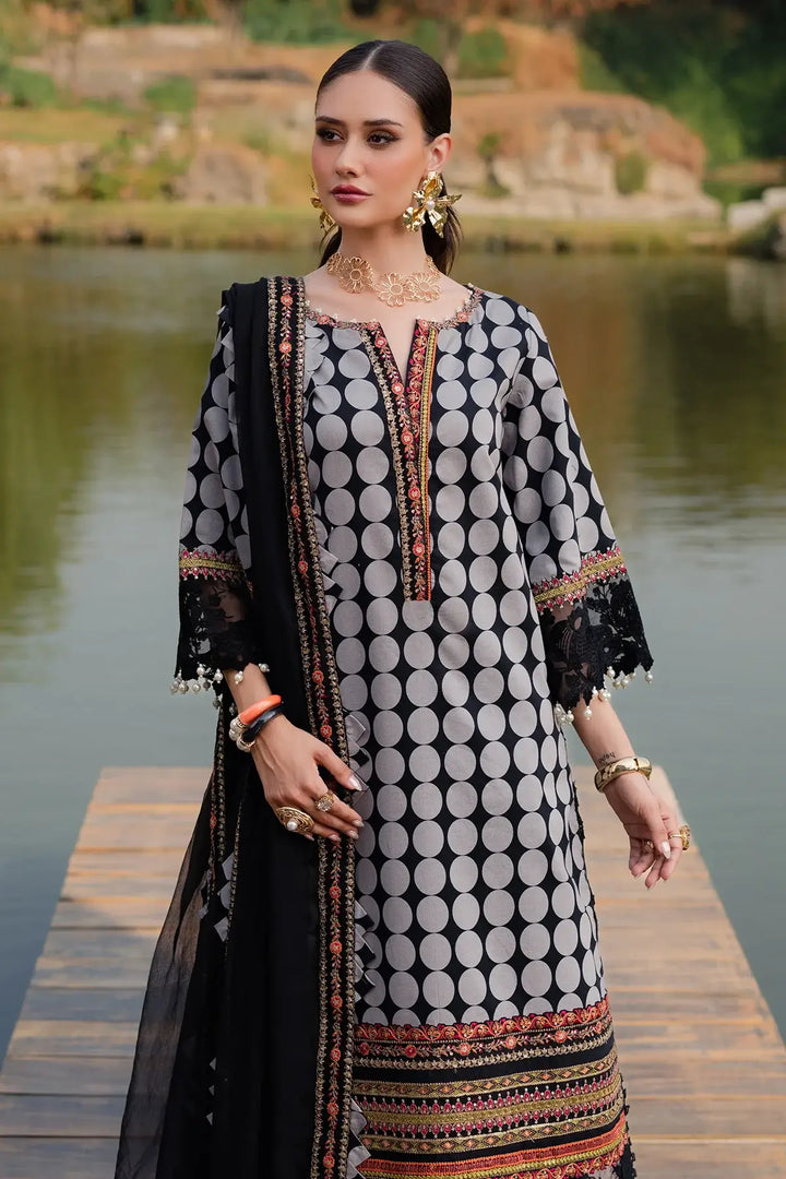 3-PC Festive Edit Lawn QARA Collection CQ5-01