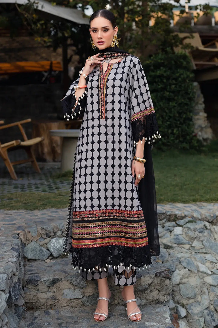 3-PC Festive Edit Lawn QARA Collection CQ5-01