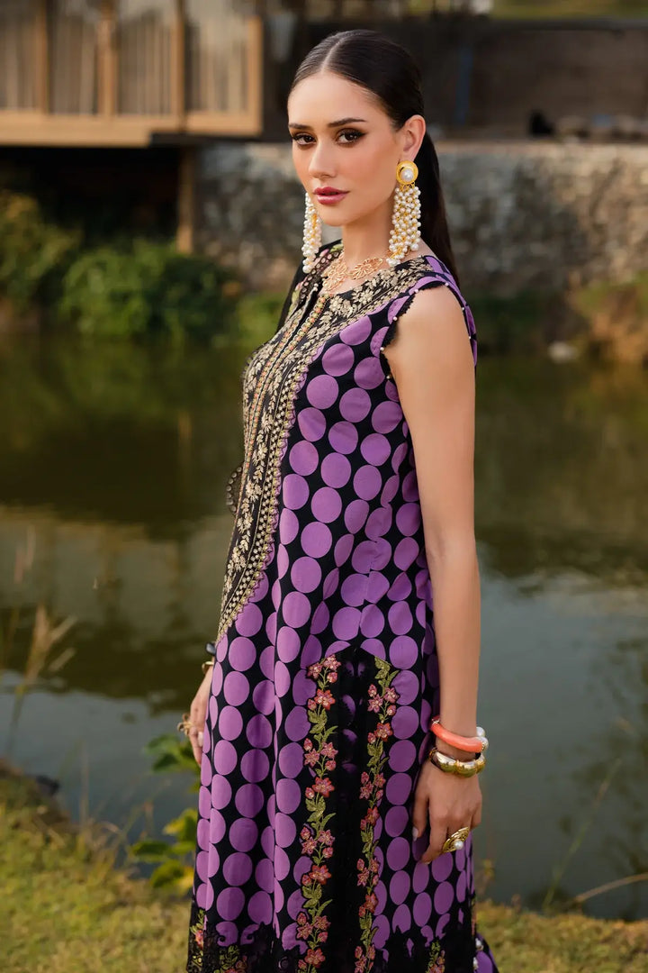 3-PC Unstitched Festive Edit Lawn QARA Collection CQ5-03
