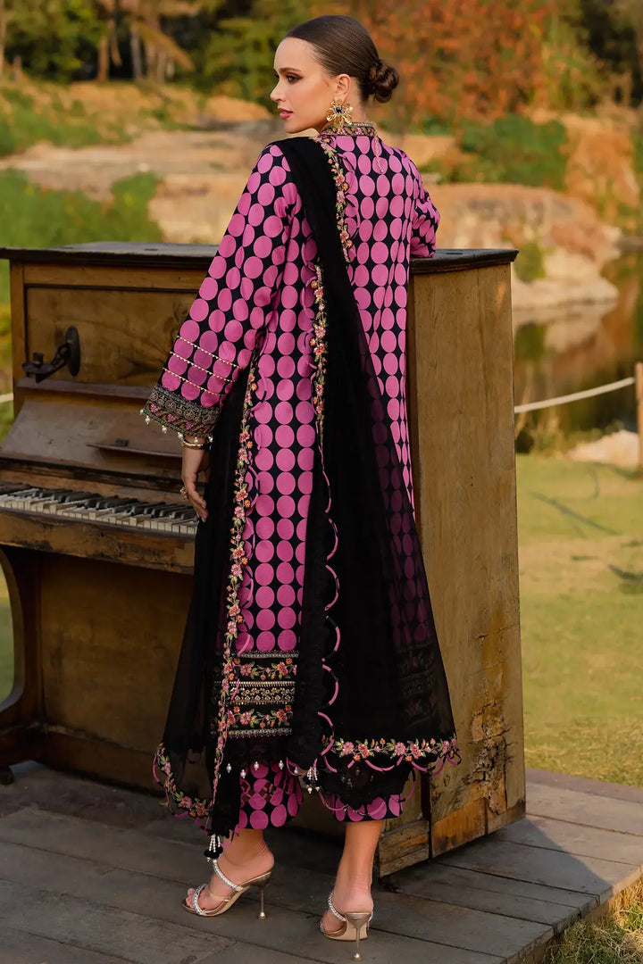 3-PC Unstitched Festive Edit Lawn QARA Collection CQ5-07