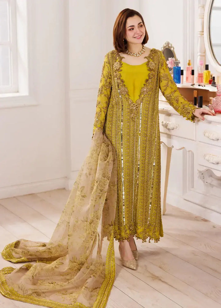 Dastan-E-Jashan by Charizma Embroidered Chiffon Suit Unstitched 3 Piece CR25DJ