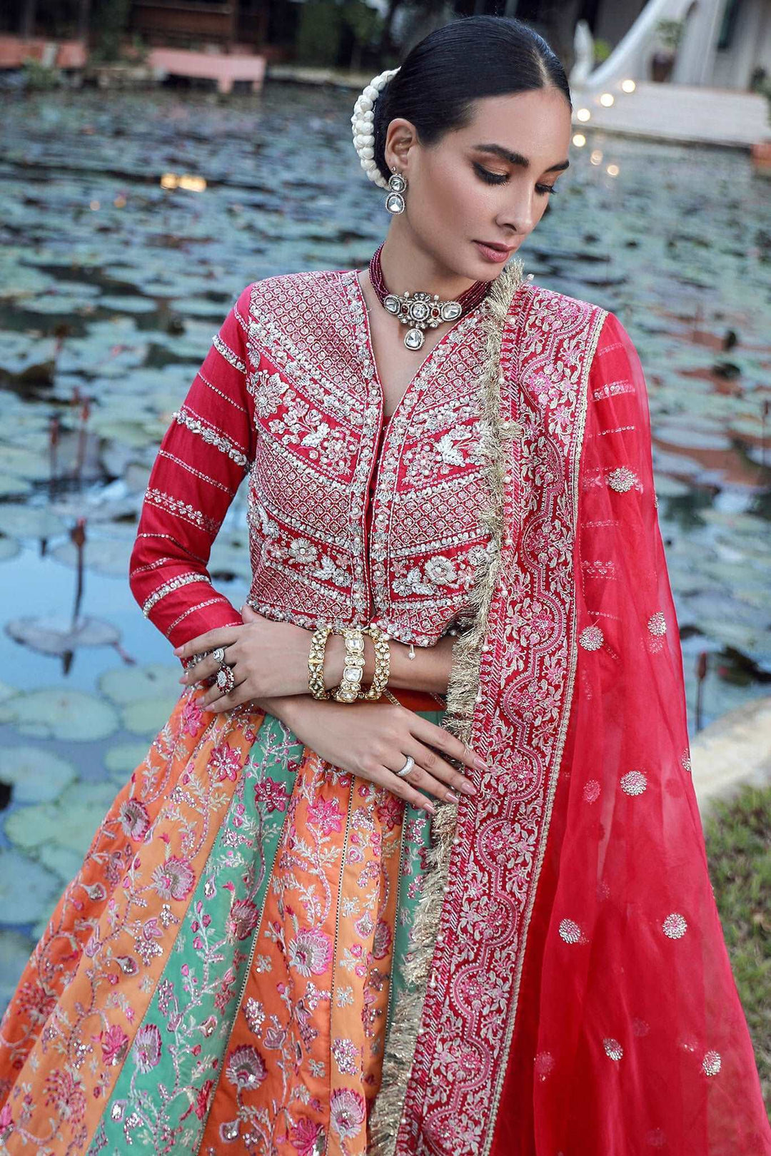 Enaara Mehfil Unstitched 3 Piece Festive Vol-01 Collection