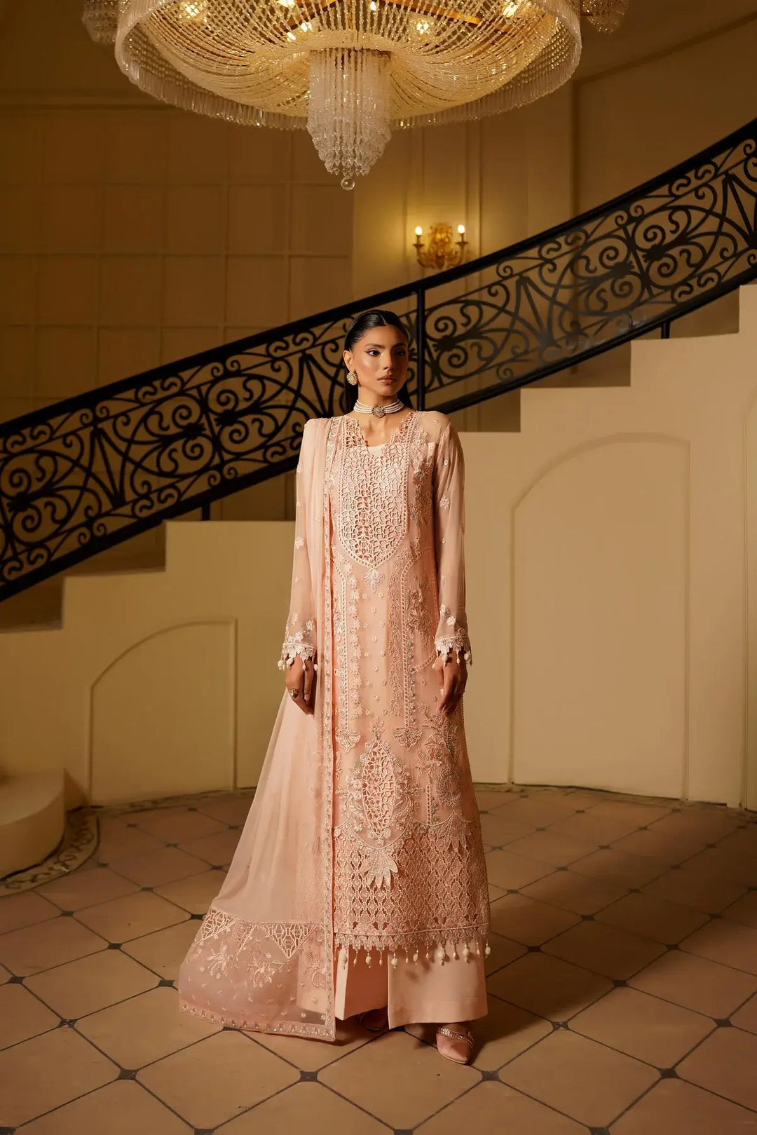 Fiona Embroidered 3-Piece Unstitched Suit