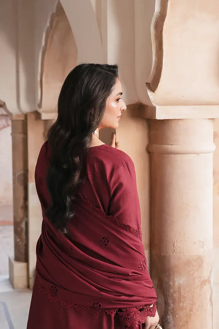 GULAAL By Manara 3-Piece Unstitched Suit