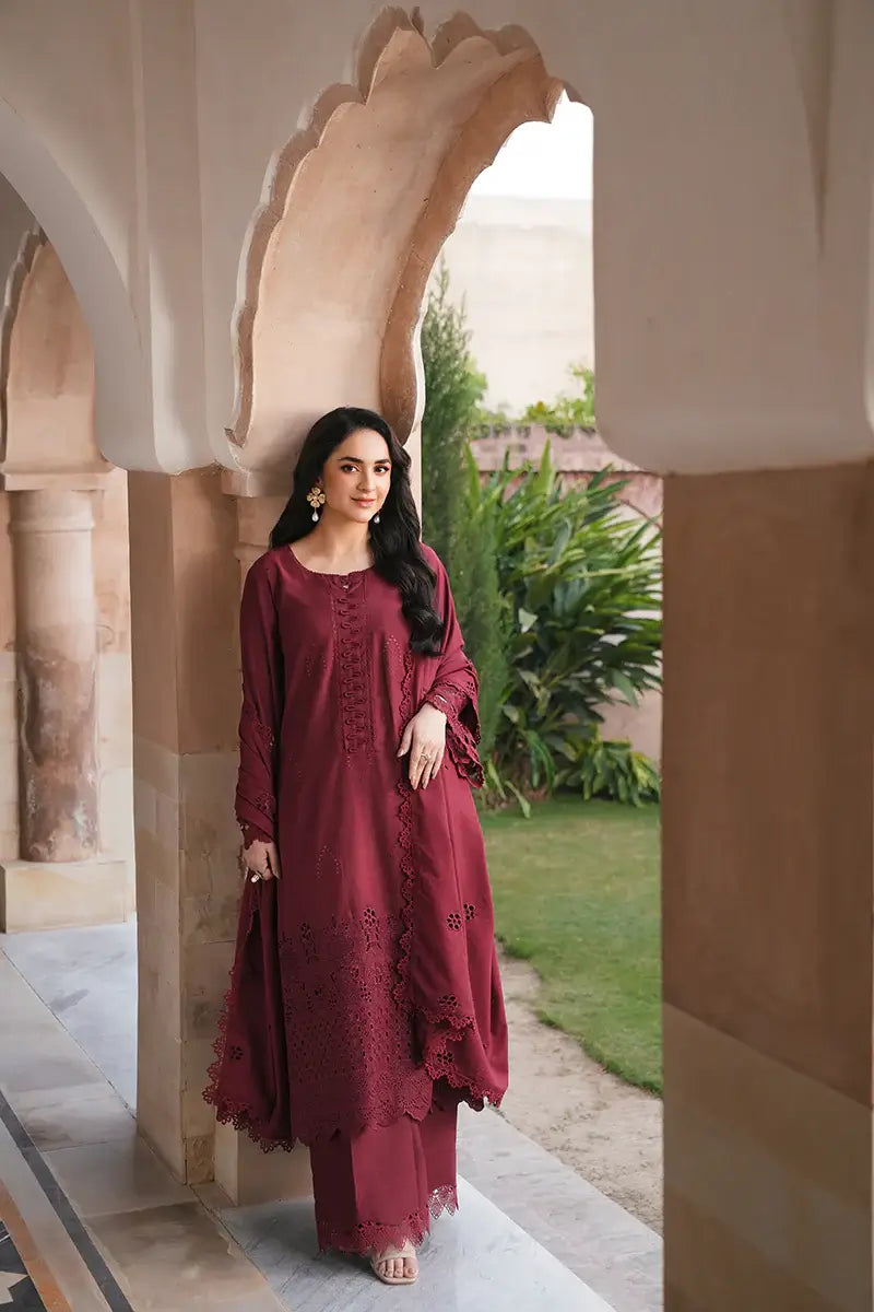 GULAAL By Manara 3-Piece Unstitched Suit